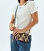 Consuela Viva Babe Hand Print Exterior Uptown Crossbody Wristlet, Color:Multi - Image 4