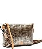 Color:Multi - Image 5 - Wesley Metallic Pebbled Midtown Crossbody Bag