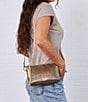 Consuela Wesley Metallic Pebbled Midtown Crossbody Bag, Color:Multi - Image 6