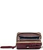 Consuela Zippy Leather Accordian Bifold Wallet, Color:Plum - Image 4