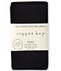 Copper Key Little/Big Girls 2-14 Microfiber Tights, Color:Black - Image 1