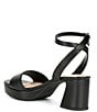 Color:Black - Image 3 - Adore Leather Platform Sandals