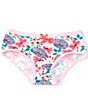 Color:Multi - Image 1 - Adventure Wear by Copper Key Little Girls 2T-5 Large Floral Brief Panties