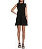 Color:Black - Image 1 - Airflow Babydoll Dress