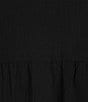 Color:Black - Image 3 - Airflow Babydoll Dress