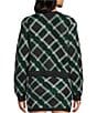 Copper Key Copper Key Argyle Coordinating Cardigan Sweater, Color:Black Multi - Image 2