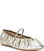 Copper Key Bambi Metallic Leather Mary Jane Ballet Flats - Image 1