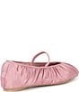 Copper Key Bambi Satin Mary Jane Ballet Flats - Image 2