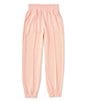 Color:Rose - Image 1 - Big Girl 7-16 Cozy Seamed Joggers