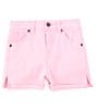 Color:Bon Bon - Image 1 - Big Girls 7-16 Cuffed Shorts