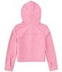 Color:Pink - Image 2 - Big Girl 7-16 Hooded Jacket