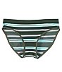 Color:Kalamata Stripes - Image 1 - Big Girls 6-16 Seamfree Bikini Stripe Panties