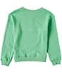 Color:Green - Image 2 - Big Girls 7-16 Crew Sweatshirt