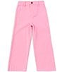 Color:Pink - Image 1 - Big Girls 7-16 Flare Pants
