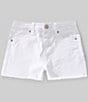 Copper Key Big Girls Frayed Hem High Rise Cut Off Denim Shorts - Image 1