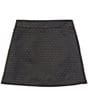 Color:Black - Image 1 - Big Girls 7-16 Jacquard Skirt