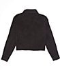Color:Black - Image 2 - Big Girls 7-16 Pearl Collar Sweater