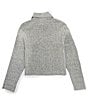 Color:Grey - Image 2 - Big Girls 7-16 Pearl Collar Sweater
