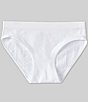 Color:White Pointelle - Image 1 - Big Girls 6-16 Pointelle Hipster Panties