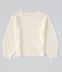 Color:Sugar Swizzle - Image 1 - Big Girls 7-16 Pullover Sweater