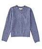 Color:Blue - Image 1 - Big Girls 7-16 Pullover Sweater