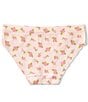 GB Big Girls Seamfree Bonded Bikini Panties, Color:Pink - Image 2
