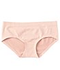 Color:Rose Dawn - Image 1 - Big Girls 6-16 Seamfree Bonded Girlshort Panties