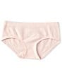 Color:Crystal Pink - Image 1 - Big Girls 6-16 Seamfree Bonded Girlshort Panties