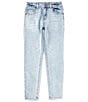Color:Light Wash - Image 1 - Big Girls 7-16 Stretch Denim Skinny Jeans