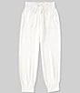 Color:Ivory - Image 1 - Big Girls 7-16 Terry Jogger Pants