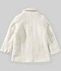 Copper Key Big Girls Faux Wool Button Front Coat, Color:Ivory - Image 2