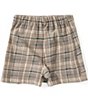 Copper Key Big Girls Buckle Plaid Skort - Image 2