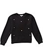 Copper Key Big Girls Lounge Life Gem Crew Neck Coordinating Pullover - Image 2
