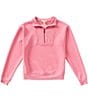 Copper Key Big Girls Lounge Life Quarter Zip Pullover - Image 1