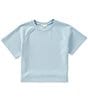Copper Key Big Girls Lounge Life Short Sleeve Boxy Tee - Image 3