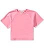 Copper Key Big Girls Lounge Life Short Sleeve Boxy Tee - Image 6