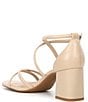 Color:Bisque - Image 3 - Buttercup Leather Cross Strap Sandals