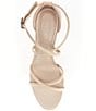 Color:Bisque - Image 5 - Buttercup Leather Cross Strap Sandals
