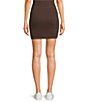 Copper Key Cable Knit Coordinating Mini Skirt - Image 2