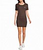 Copper Key Cable Knit Coordinating Mini Skirt - Image 3