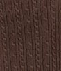 Copper Key Cable Knit Coordinating Mini Skirt - Image 4