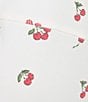 Copper Key Cherry Print Drawstring Coordinating Lounge Shorts - Image 4
