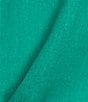 Copper Key Coordinating Linen Blend Tie Front Tank Top, Color:Green - Image 4