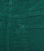 Copper Key Corduroy Wide Leg Pants, Color:Green - Image 4