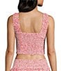 Copper Key Daisy Floral Square Neck Coordinating Top - Image 6