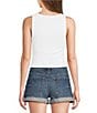 Copper Key Danielle Americana Solid Scoop Neck Tank - Image 6