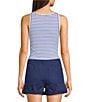 Copper Key Danielle Ameriana Striped Scoop Neck Tank - Image 6