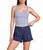 Copper Key Danielle Ameriana Striped Scoop Neck Tank - Image 5