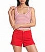 Copper Key Danielle Ameriana Striped Scoop Neck Tank - Image 1