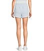 Copper Key Drawstring Coordinating Lounge Shorts, Color:Light Blue - Image 2
